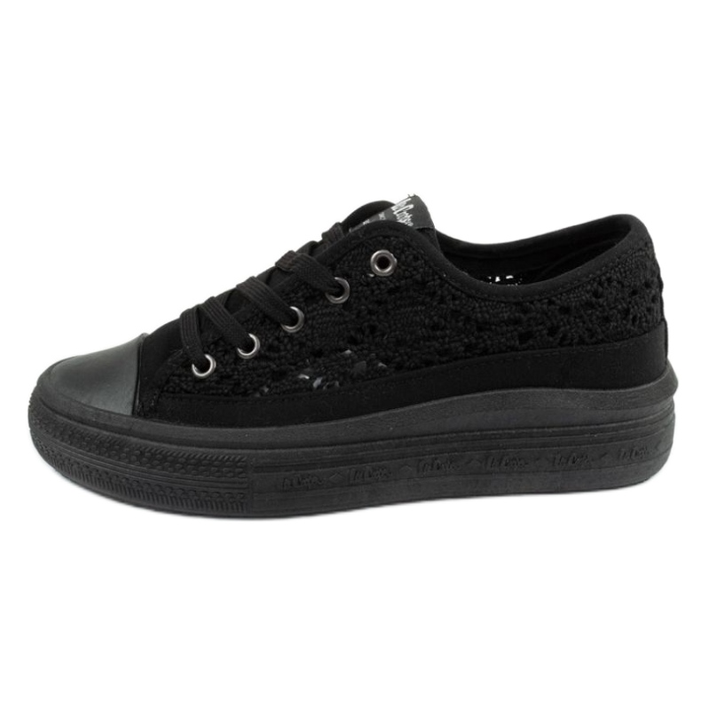Lee Cooper LCW-23-44-1618L Scarpe Sneaker in pizzo nero