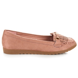 Seastar Mocassini con frange rosa