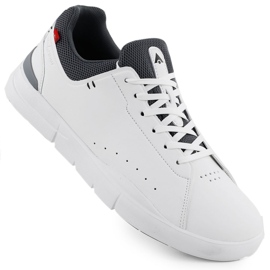 Scarpe sportive in pelle maschile bianca McArthur MC19