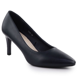 Tacchi alti blu navy femminile Sergio Leone 1336