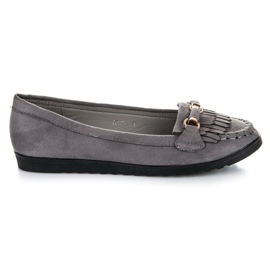 Seastar Mocassini con frange grigio