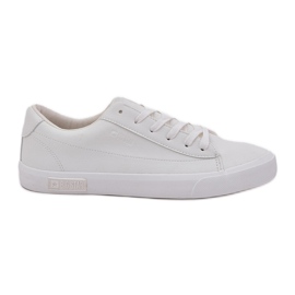 Sneakers in pelle bassa maschile da uomo Big Star NN174250 White bianco