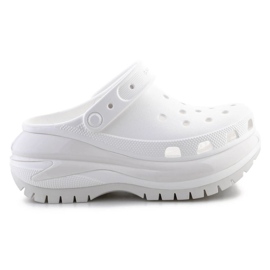 Infradito Crocs Mega Crush Clog 207988-100 bianca