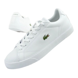 SET LACOSTE LEOND 125 2 CFA 749CFA003721G SCARPE bianco