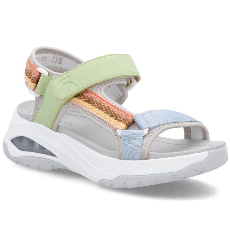 Rieker W3151-90 sandali sportivi verde