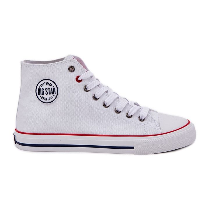 MATERIALE Big Star maschile NN174305 Sistema Hi-Polish Sistema bianco bianca