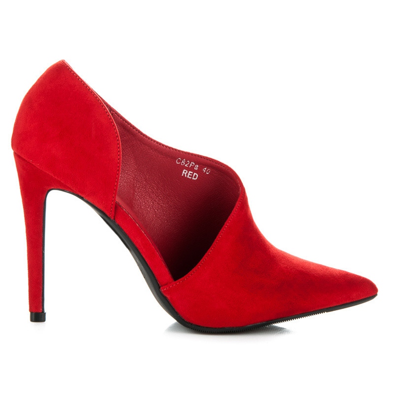 Seastar Tacchi Alti In Pelle Scamosciata rosso
