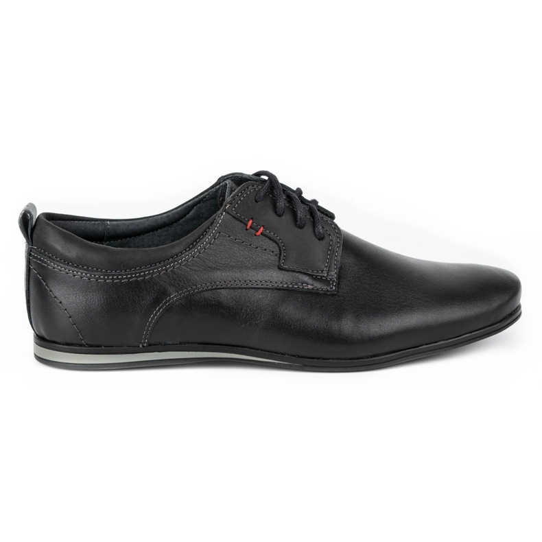 Olivier Scarpe da uomo in pelle 731 nere nero