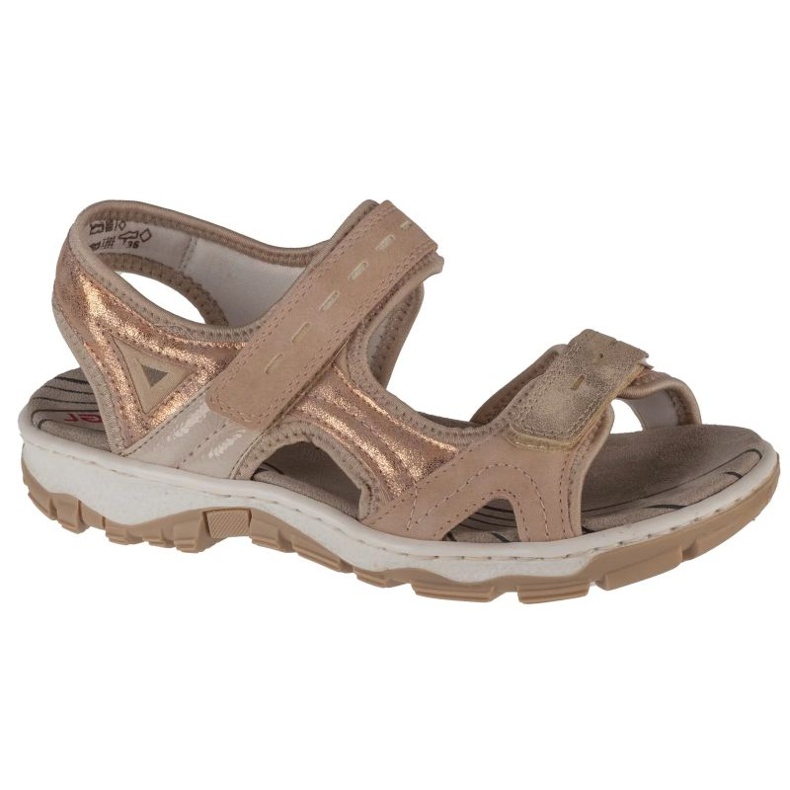 Sandali Rieker sandali 68866-31 rosa
