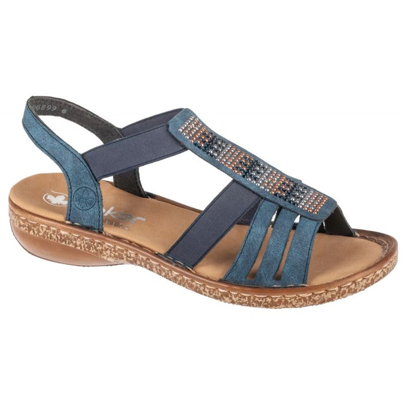 Sandali Rieker 628G7-14 sandali blu