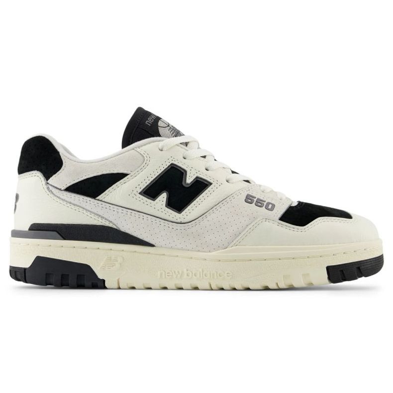 New Balance unisex bb550leg scarpe bianche e nere bianca
