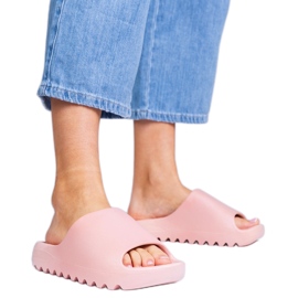 Flip di gomma da donna rosa
