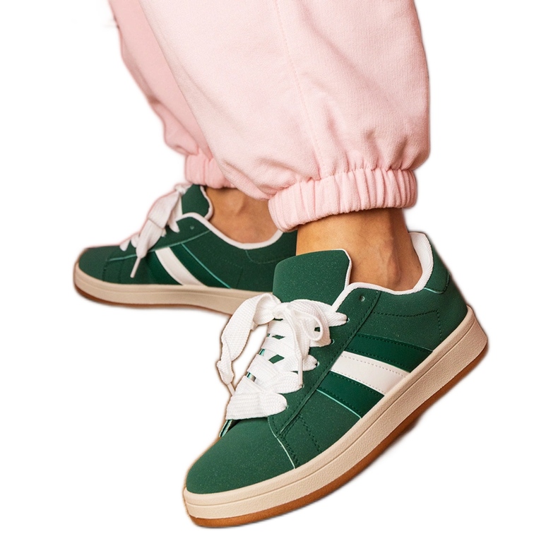 Sneaker green sneaker da donna verde