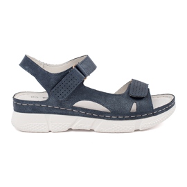 Goodin Sandali femminili classici della Marina blu