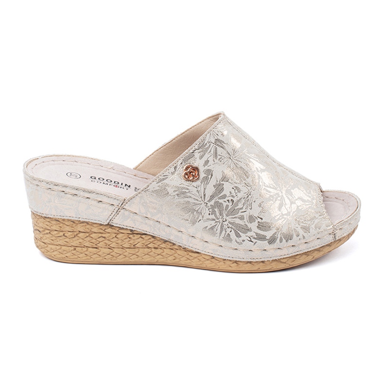 Goodin Zeppe da donna beige leggero