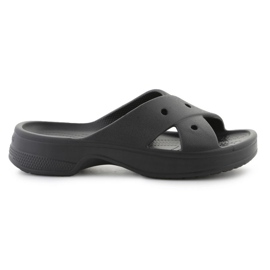 CROCS CLASSIC WOMENS CROVE FLIP FLOPS 210840-001 nero