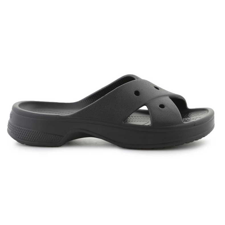 CROCS CLASSIC WOMENS CROVE FLIP FLOPS 210840-001 nero