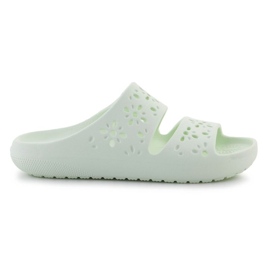 Crocs classico taglio floreale sandalo 210966-3yh Flip-flops verde
