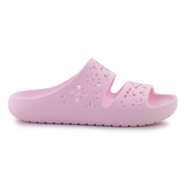 Crocs classico taglio floreale sandalo 210966-6W rosa