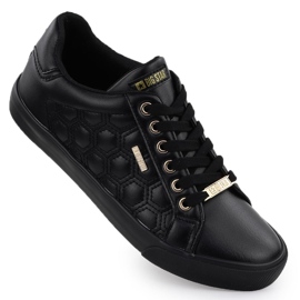 Sneaker da donna Ecoski Black Big Star RR274323 nero