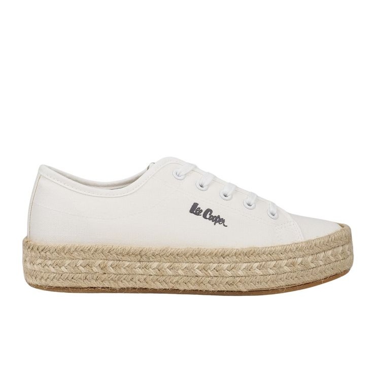 Scarpe da donna Espadrilles Lee Cooper LCW-25-44-3217LA bianca