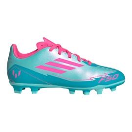 ADIDAS F50 Club FG/MG Messi IH0932 SCARPE DI CALCIO blu
