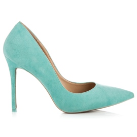 Vices Tacchi in pelle scamosciata blu