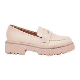 Feler da donna in pelle ecologica con zirconi beige