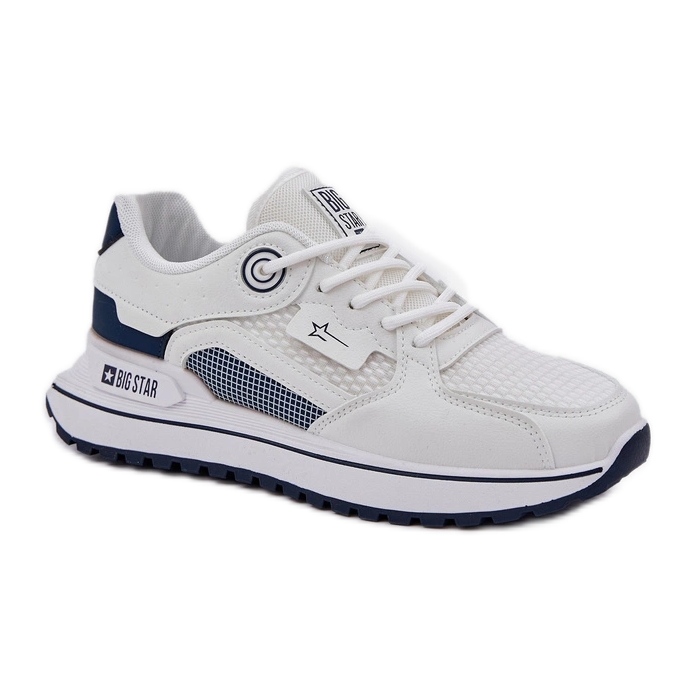 Sneaker Scarpe da donna Big Star NN274A103 White con blu bianca