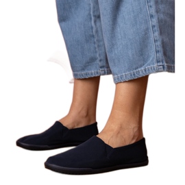 Sneaker sfumate di granate da donna blu