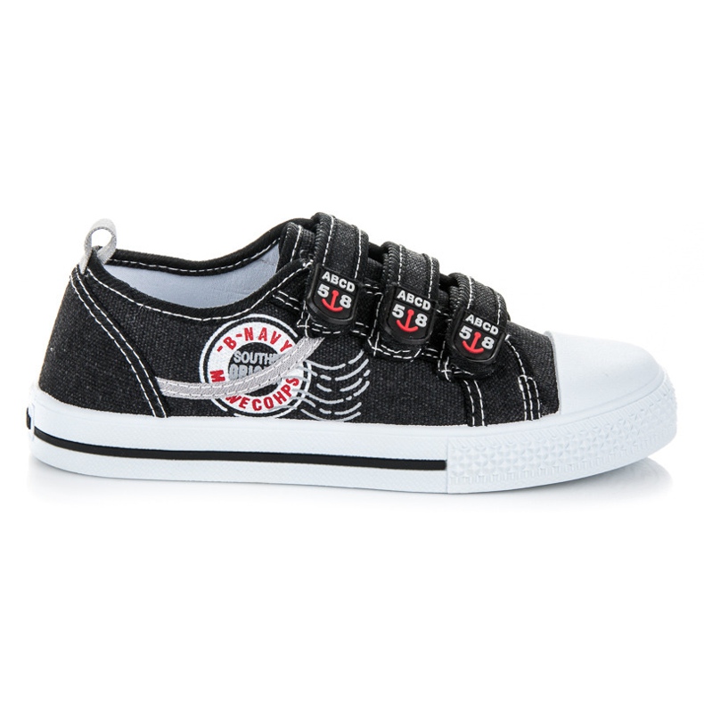American Club Sneakers in denim nero