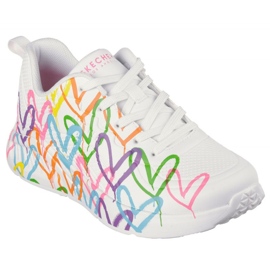 Skechers Schechers Sneakers 177977 Scarpe WMLT bianco