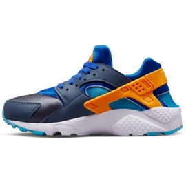 Scarpe sportive femminili Nike Air Huarache Run 654275 422 blu