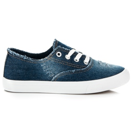 American Club Sneakers in denim blu