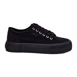 Sneakers materiale da donna Big Star RR274403 Black nero