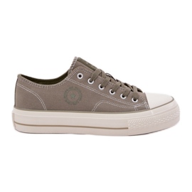 Sneaker maschili sulla piattaforma Big Star RR174325 verde