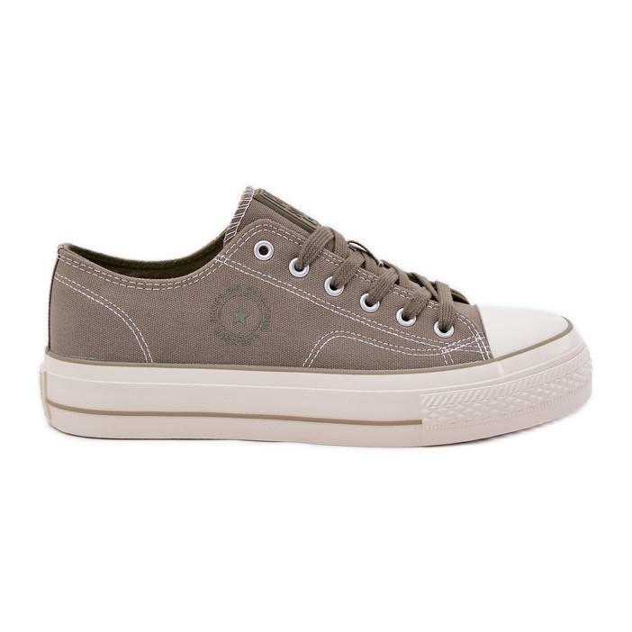 Sneaker maschili sulla piattaforma Big Star RR174325 verde