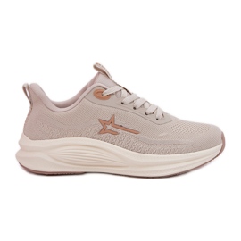 Sneaker Sports Scarpe da donna Big Star RR274A145 Sistema di beige hi-poolish