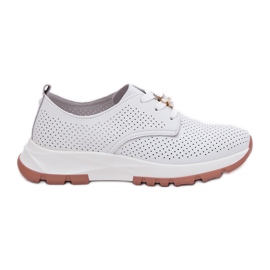 ARTIKER Scarpe in pelle da donna con Artker 54C1810 White Pin bianco