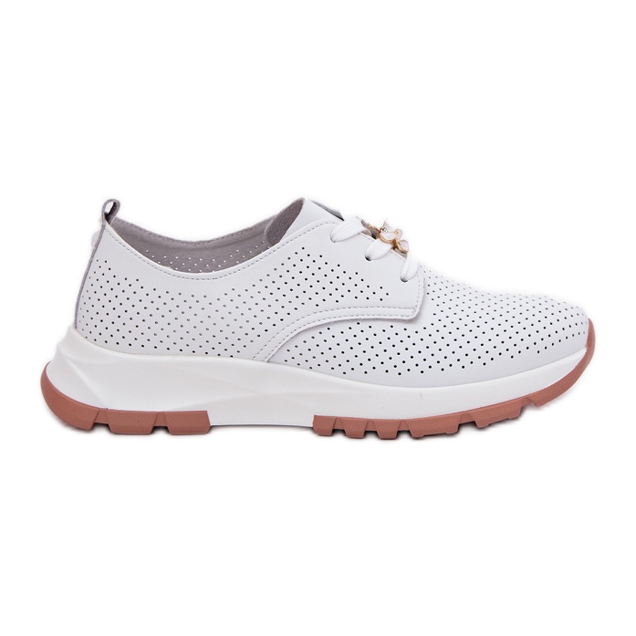 ARTIKER Scarpe in pelle da donna con Artker 54C1810 White Pin bianca
