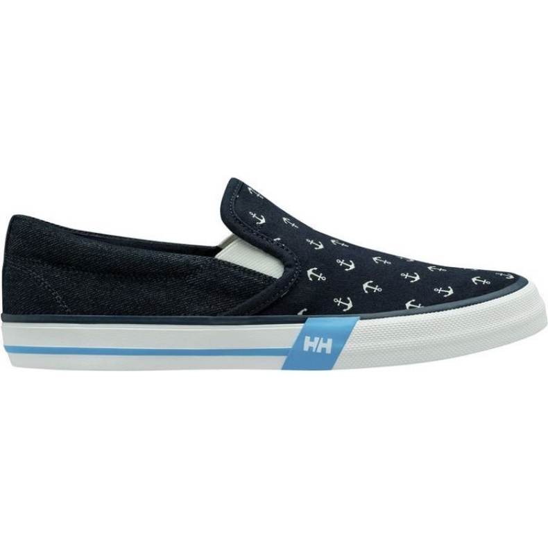 Sneaker femminili Helly Hansen Copenhagen Slip-on 11485 597 blu