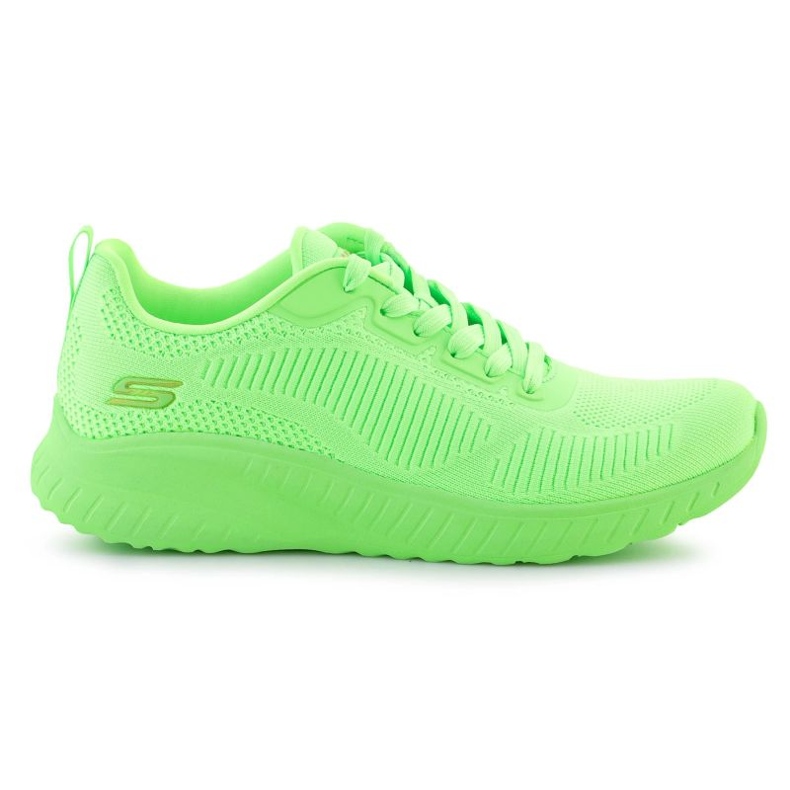Skechers Schechers Bobs Squad Chaos-Cool Rythms 117216-Lime verde