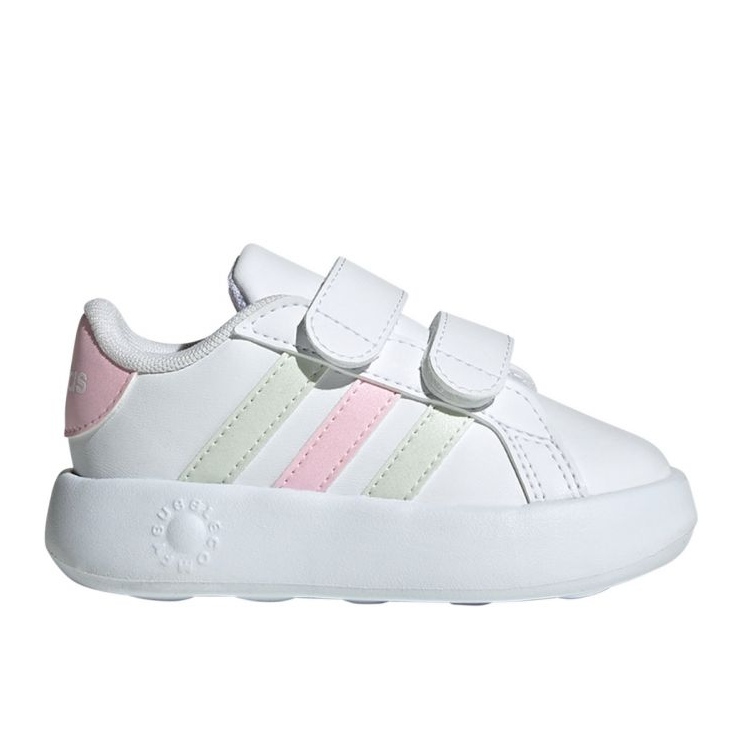 Adidas Grand Court 2.0 bambini bambini IH4884 scarpe bianca
