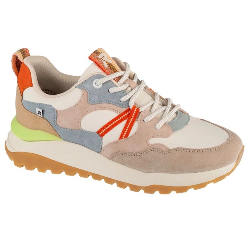 Scarpe scarne da sneaker Rieker W2501-82 multicolore