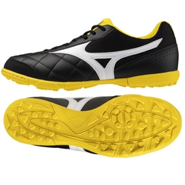 Scarpe da calcio Mizuno Morelia Sala Club TF Q1GB251611 nero