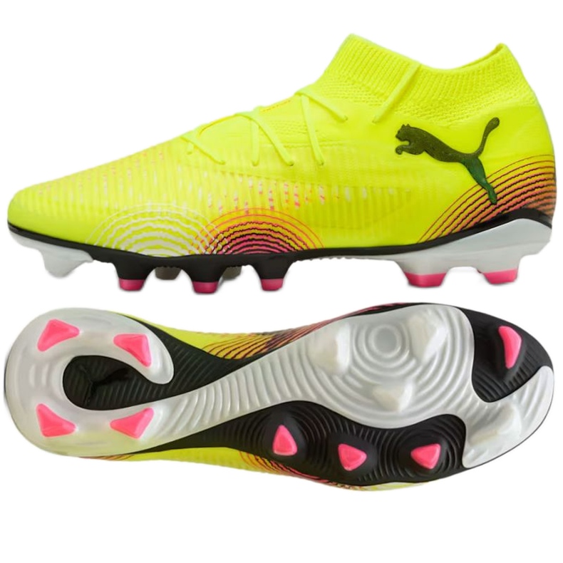 PUMA Future 8 Pro FG/AG 108139-03 Scarpe da calcio giallo