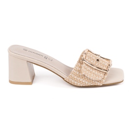 Goodin Tweed Beige Slifor sul palo