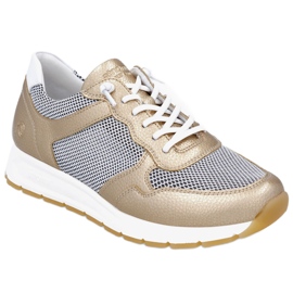 Cuoio da donna sport dorato remonte d2g03-90 d'oro