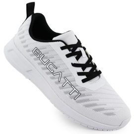 Scarpe sportive maschili bianche bugatti 345-98003-6900 bianca
