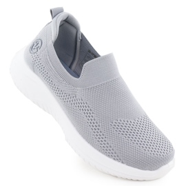 Scarpe sportive da donna Sliping Grey Vinceza 17367 grigio